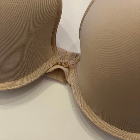 Wacoal Embrace Lace Push Up Bra 858191 Size 34D Lot of 2 Bundle Nude Cappuccino - Picture 3 of 15